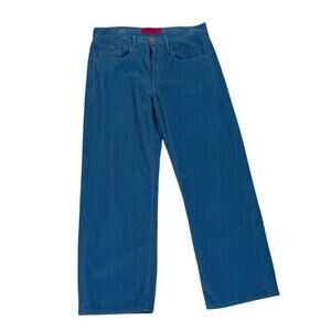 The Elder Statesman Blue Corduroy Pants Mens Size 32‎ Button Fly